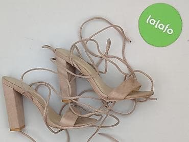 buty na platformie stradivarius: Sandały damskie, rozmiar 37 — 3