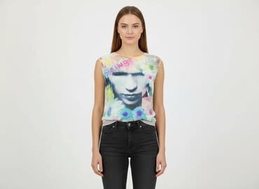 mohito bezrękawnik: RAINBOW, T-shirt damski, rozmiar M — 6