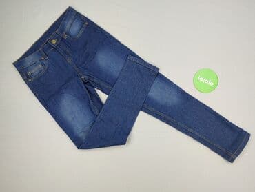 czapka dla 4 latka: Spodnie jeansowe, X-MAIL, 13 lat, 158, stan - Idealny — 2