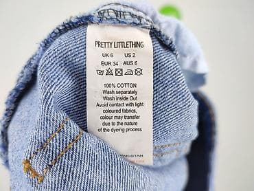 dzinsy drip: PrettyLittleThing, Jeansy damskie, rozmiar 2XS — 6