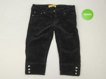 spodnie w paski cropp: Spodnie 3/4 damskie, S — 2