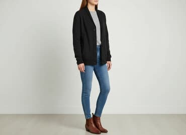 kamizelka góralska wełniana: REDWOOD, Kardigan damski, rozmiar L — 7