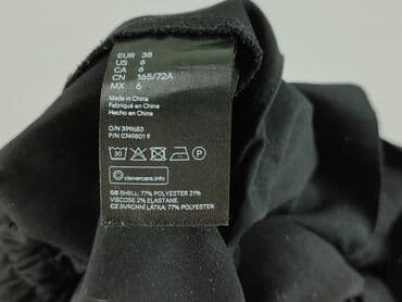 długie spodnie damskie dla wysokich: H&M Divided, Spodnie materiałowe damskie, rozmiar M — 5