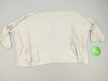 sweter oversize: Women`s poncho, size One size — 2