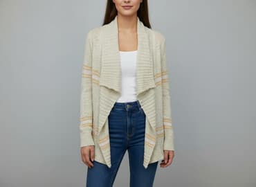 sweter z dodatkiem moheru: Moodo, Kardigan damski, rozmiar M — 7