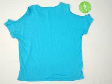 krótkie dopasowane spodenki: T-shirt damski, rozmiar One size — 3
