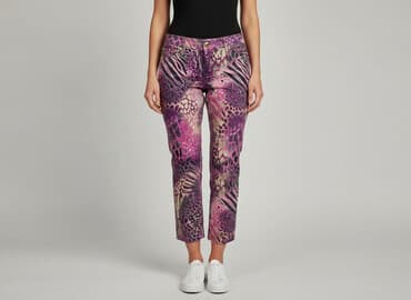 buty stephan: Stefanel, 3/4 Trousers for women, size M — 7