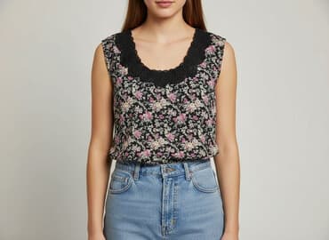 mohito marynarka niebieska: Bluzka damska, rozmiar S — 5