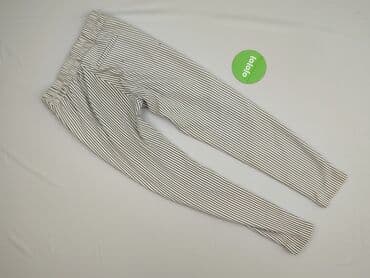 białe spodnie damskie mohito: Spodnie materiałowe damskie, rozmiar S — 3