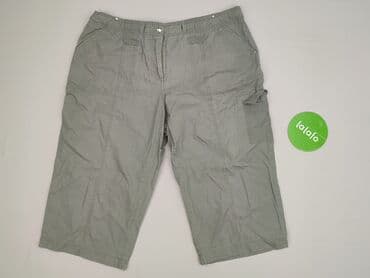 Women: Papaya, Material trousers for women, size L (EU 40) — 2