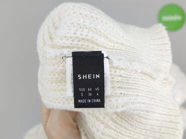 sweter do plisowanej spódnicy: Shein, Golf damski, S — 4