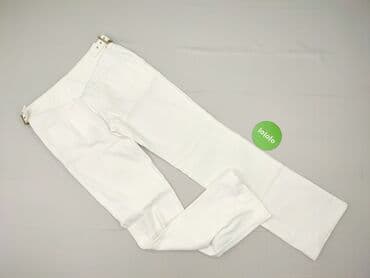 białe spodnie damskie mohito: MNG Suit, Spodnie materiałowe damskie, rozmiar S — 3