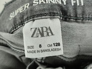 gra dla: Spodnie jeansowe, Zara, 8 lat, 128, stan - Bardzo dobry — 4