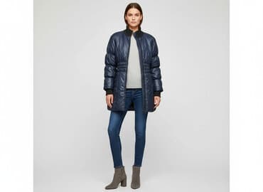 kurtka zimowa damska 164: Trencz damski, rozmiar S — 1