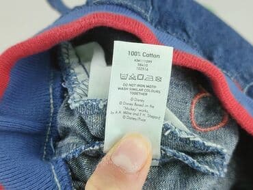 spodnie woskowane pull and bear: Denim pants, Disney, 6-9 months, condition - Perfect — 5