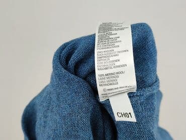 koszulka z wełny merino: Marks & Spencer, T-shirt damski, rozmiar M — 6