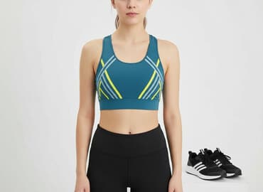 dres la perla krótkie spodenki: Workout, Top damski, rozmiar S — 6