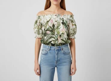 mango bluzki: H&M, Bluzka damska, rozmiar XS — 7