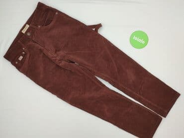 szeroki czerwony pasek do sukienki: Alcott, Spodnie dla mężczyzn, rozmiar S — 2