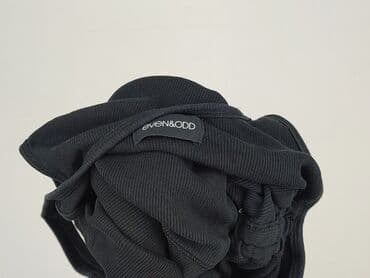 czarne prążkowane bluzki: Even&Odd, Top damski, rozmiar S — 5