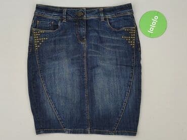 spódniczka dżinsowe z guzikami: Denim, Spódnica damska, rozmiar S — 2