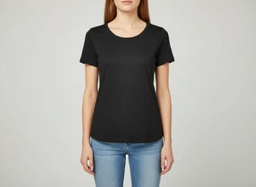 basic t shirty hugo boss: Basic Story, T-shirt damski, rozmiar M — 6