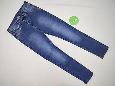 klapki hermes eobuwie: Denim, Jeansy damskie, rozmiar L — 2