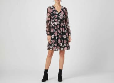 sukienka maxi z długim rękawem na wesele: Women`s dress, size S — 1