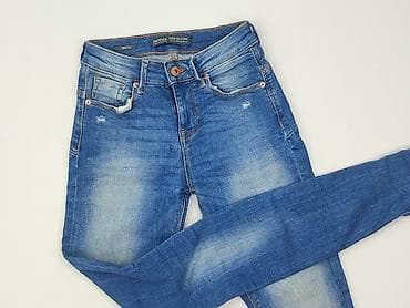 pull and bear jeansy: Bershka, Jeansy damskie, rozmiar 2XS — 1