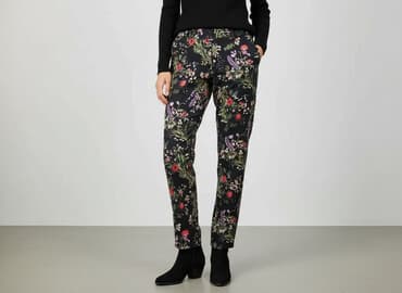 h m spodnie hello kitty: H&M, Spodnie materiałowe damskie, rozmiar M — 1