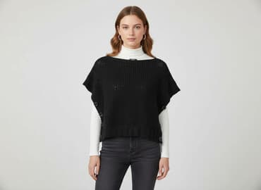 kurtki zimowe damskie c a: Ponczo damskie, rozmiar L — 6