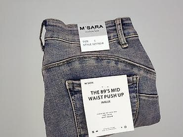 pull and bear mom fit: Jeansy damskie, rozmiar L — 6