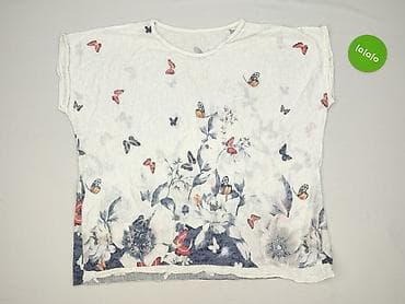 bluzki motyle: Bluzka damska, rozmiar 8XL — 2