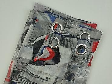 handmade: Zasłona z przelotkami – lekka, półprzezroczysta - Wzór: kolaż w stylu — 1