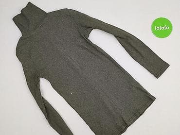 niebieski sweter: Golf damski, rozmiar M — 3