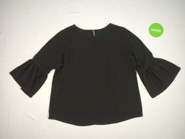 czarne bluzki w czerwone róże: Bluzka damska, rozmiar 4XL — 3