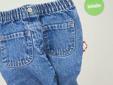spodnie dzwony dla dzieci reserved: Spodnie jeansowe, Baby club, 6-9 miesięcy, stan - Bardzo dobry — 5