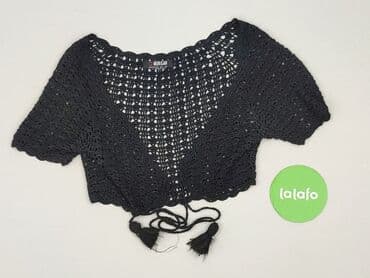 sweter z dodatkiem moheru: Morgan, Kardigan damski, One size — 2