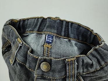 spodnie drill jeans: Spodnie jeansowe, 4-5 lat, 110, stan - Bardzo dobry — 4