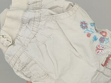 ubranka dla niemowląt c a: Baby material trousers, 9-12 months, 74-80 cm, St. Bernard, condition - Very good — 6