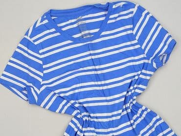 koszulka z długim rękawem w paski: Faded Glory, T-shirt damski, rozmiar L — 1