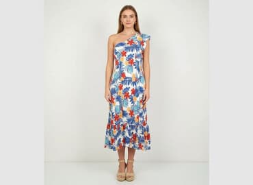 zalando sukienka midi: Sukienka damska, rozmiar S — 6