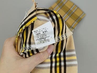 strona z używanymi ubraniami: Material trousers for women, size 2XL — 5