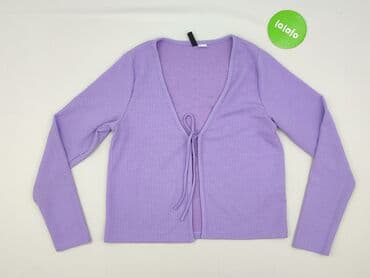 sweter w warkoczowy splot h m: H&M Divided, Kardigan damski, rozmiar L — 2