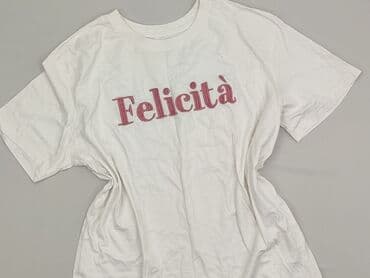 la mania białe t shirty: Sinsay, Women`s T-shirt, size L — 2