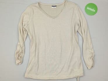 beżowe buty na koturnie ccc: Beloved, Bluzka damska, M — 2