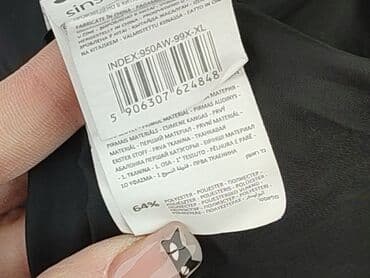 sinsay marynarki męskie: Kamizelka męska Sinsay - Kolor: czarny - Rozmiar z metki: XL - Krój — 7