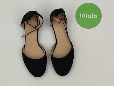 białe koturny sandały ccc: Balerinki damskie, rozmiar 37 — 2