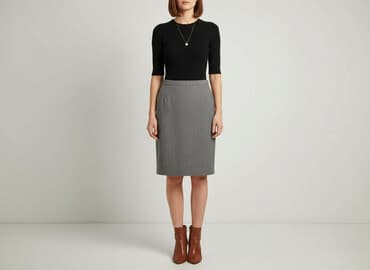 spódniczka z rozcięciami: Spódnica damska, rozmiar M — 5