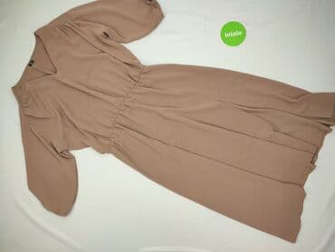 sukienki beżowe midi: Sukienka damska, rozmiar XL — 2